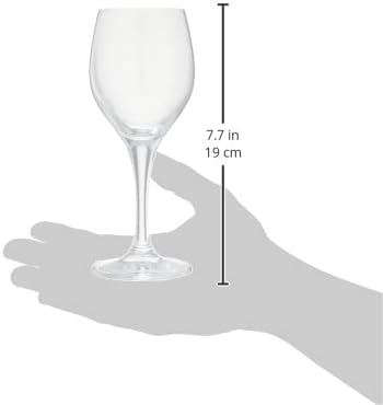 Schott Zwiesel Tritan Crystal Glass Mondial Stemware Collection All Purpose White Wine Glass, 8.4-Ounce, Set of 6